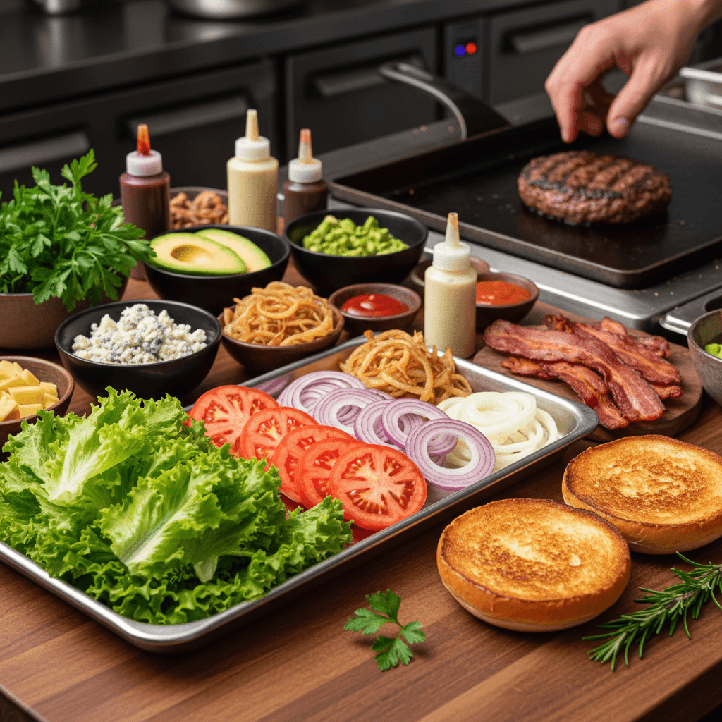 Ingredientes frescos preparados para nuestras recetas