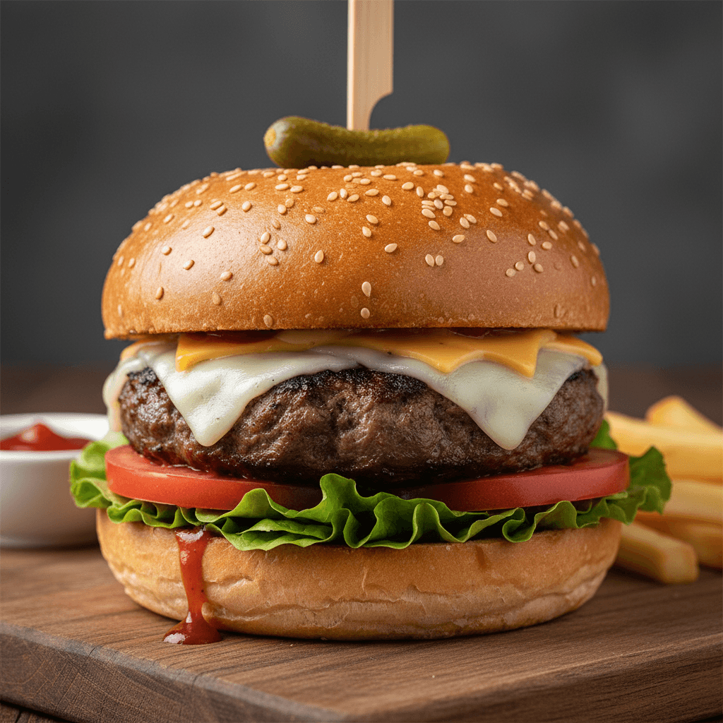 Hamburguesa clásica